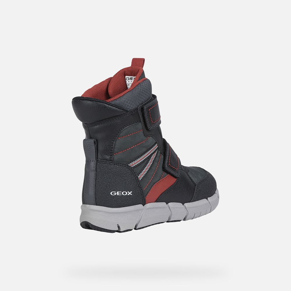 Bottes Geox Flexyper Abx - Noir - Garcon 973052-ILF